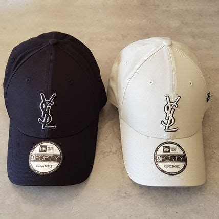 new era ysl monogram cap|New Era cap in fleece .